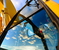 Excavator Cab Door